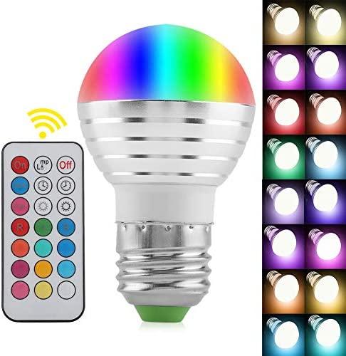 bedroom bulbs with remote