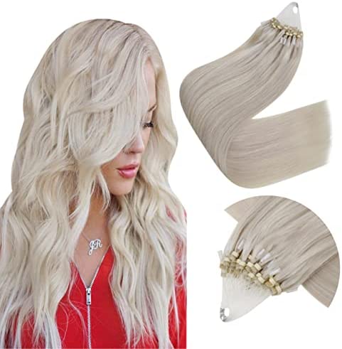 blond beaded hair extensions