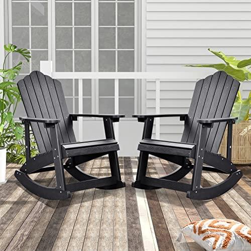 black backyard chairs
