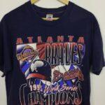 Atlanta Braves 90s oversized t shirt