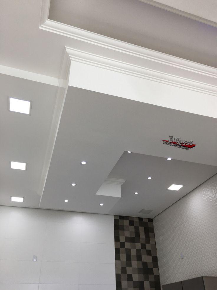 Drywall bathroom ceiling idea