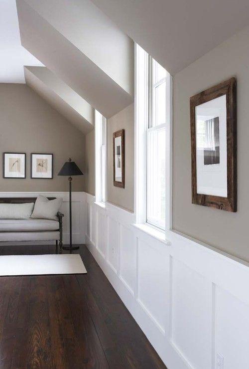 Wall wainscoting board and batten